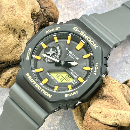 卡西欧农家橡树达尔文联名款 GSHOCK光能蓝牙学生手表GA-B2100 - 图2