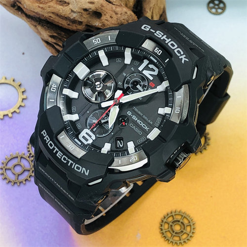 卡西欧50周年限定 GSHOCK新款小空霸太阳能蓝牙学生手表男GR-B300 - 图3