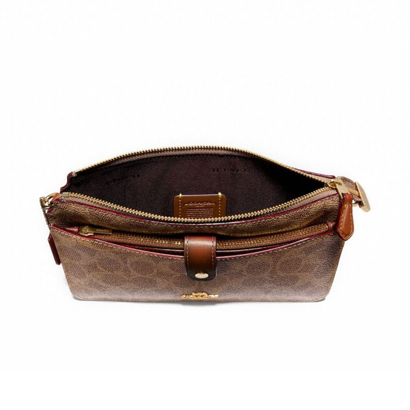 coach /蔻驰2020年新款帆布斜挎包 KeanGlobal海外女士包袋