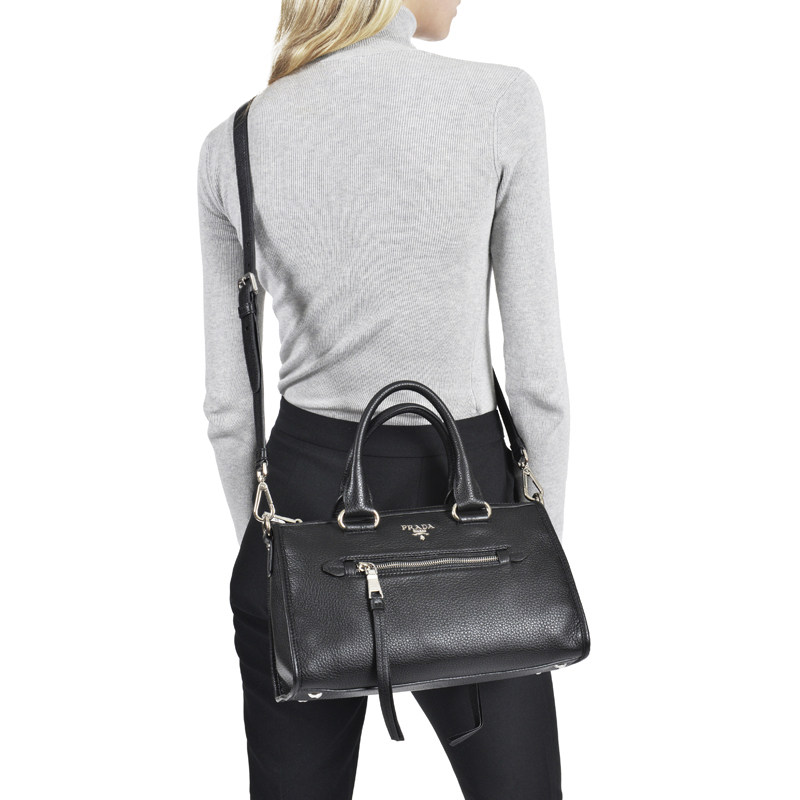 prada /普拉达欧美时尚牛皮机车包 KeanGlobal海外女士包袋