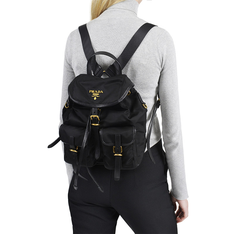 prada /普拉达女士降落伞双肩包 KeanGlobal海外女士包袋