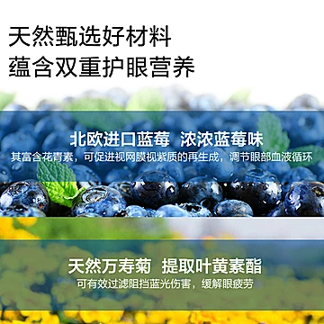 【目邻】蓝莓叶黄素酯软糖60粒[20元优惠券]-寻折猪