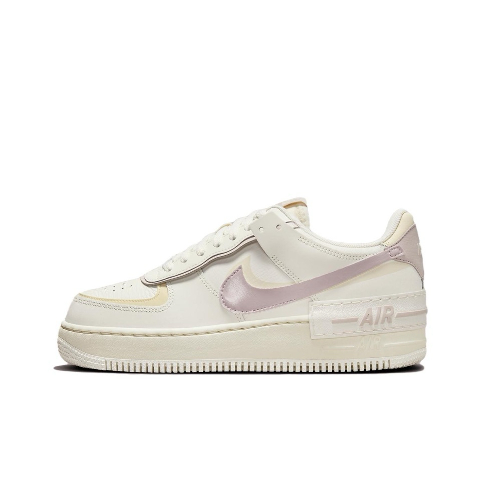 Nike Air Force 1 Shadow AF1米白紫 女款低帮板鞋DZ1847-104 - 图3