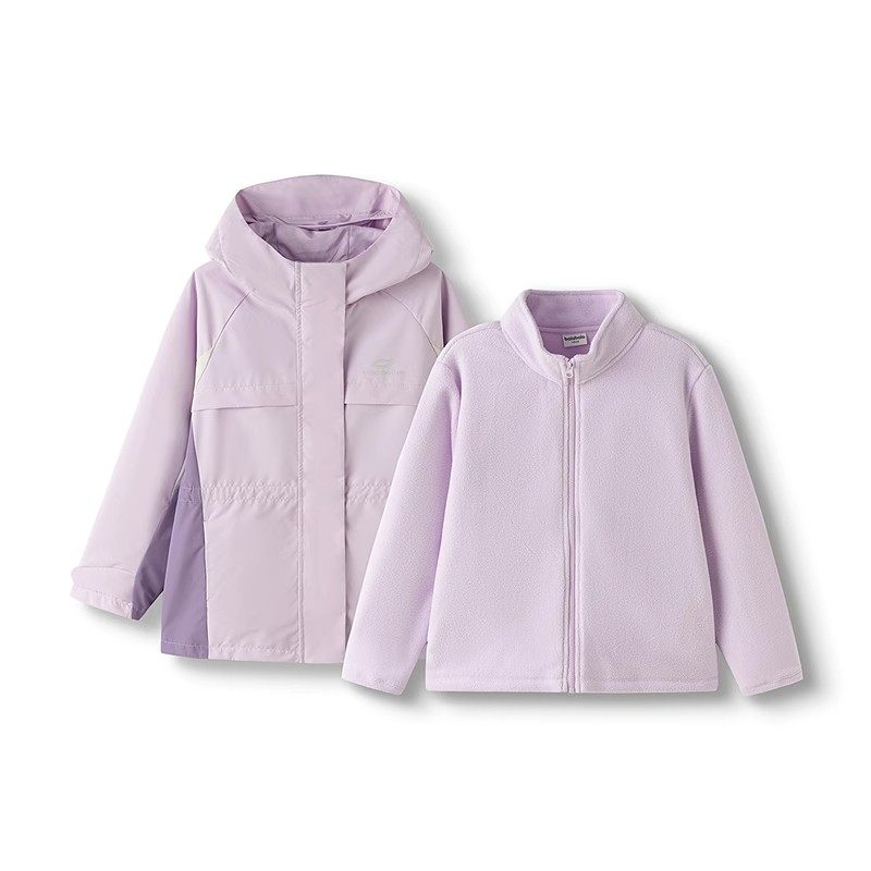 巴拉巴拉女童冲锋衣外套儿童三合一可拆卸上衣秋冬季新款防风童装,淘宝优惠券,粉丝福利购,淘宝优惠卷