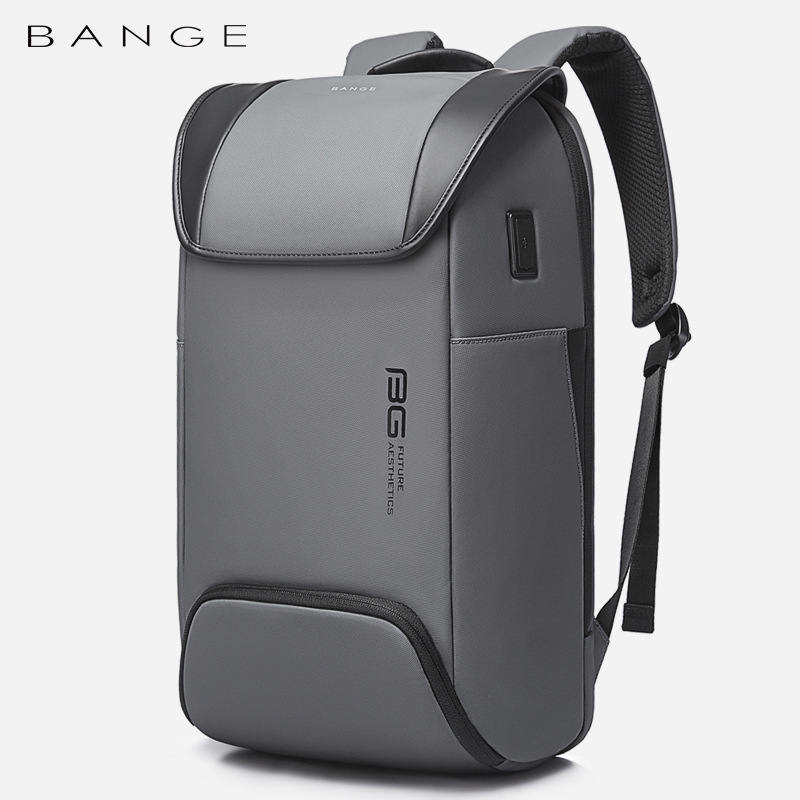 BANGE新款双肩背包男士商务电脑包韩版商务男背包backpack - 图3