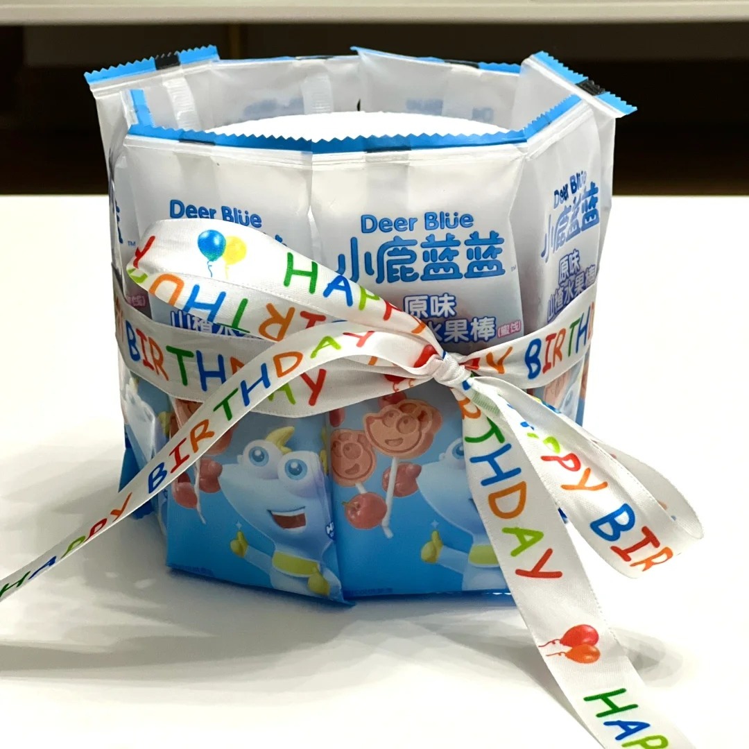 儿童生日道具仪式感零食蛋糕diy材料插件模型泡沫零食礼盒包装塔 - 图2