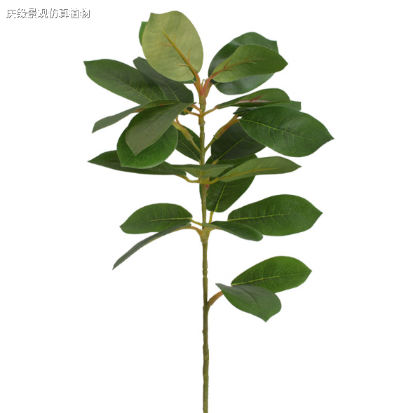 仿真叶子福禄桐叶植物墙过胶绿叶把束装饰叶盆景工程摆放绿植树叶 - 图2