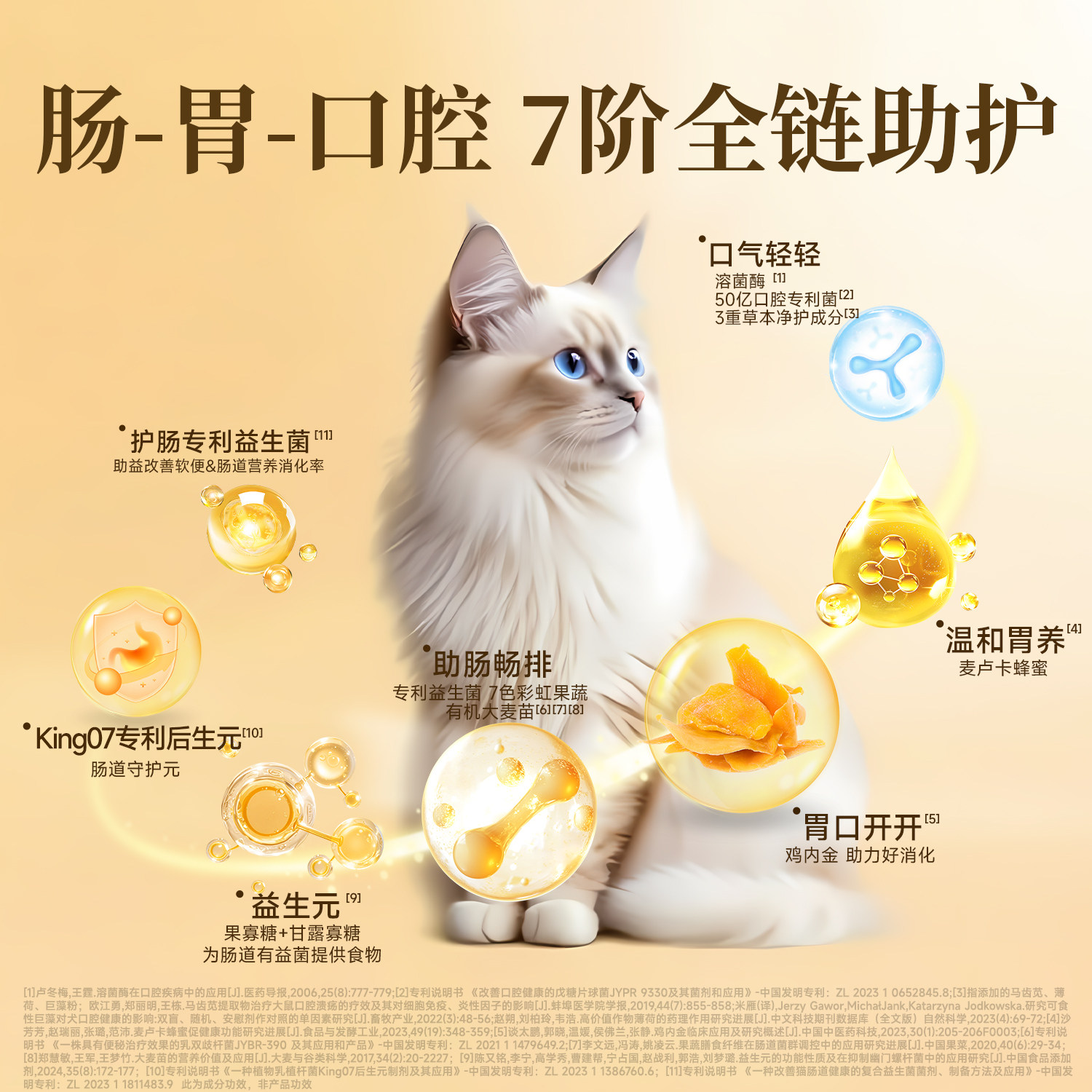 宽福猫粮彩虹膳食烘焙粮养护肠胃助轻口气30gx10袋试吃,淘宝优惠券,粉丝福利购,淘宝优惠卷