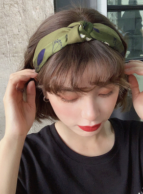 夏天防滑韩国网洗脸百搭外发箍