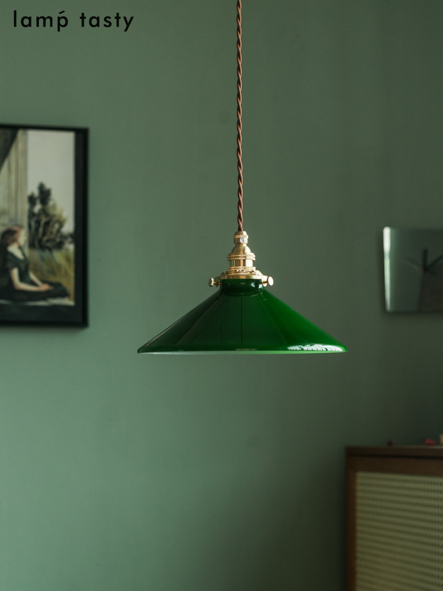 老上海复古绿色玻璃吊灯 日式中古vantage民宿餐厅橱窗茶室吊灯,淘宝优惠券,粉丝福利购,淘宝优惠卷
