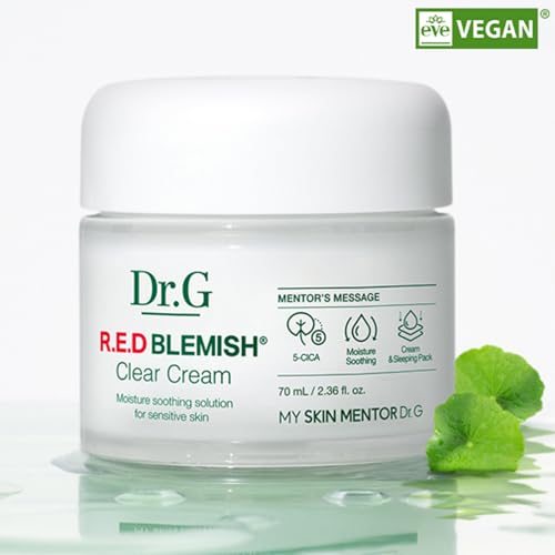 Dr.G RED-BLEMISH CLEAR CREAM 2.36oz(70ml) - Moisture Soothin - 图1
