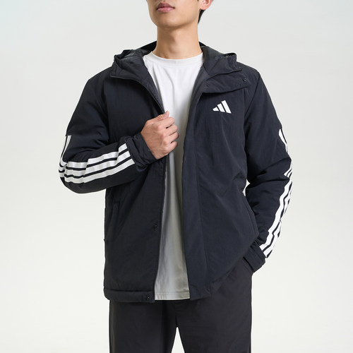 Adidas阿迪达斯棉服男冬季新款男士羽绒服运动棉袄保暖棉衣棉外套 - 图1
