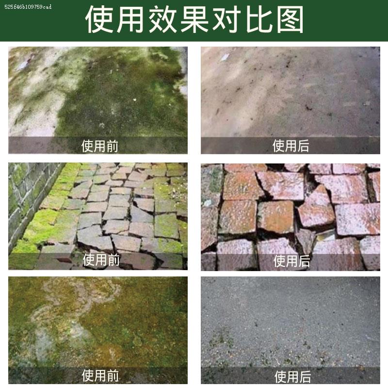 清洁剂景观青苔清除剂鱼池石阶去除剂墙砖池塘浴室庭院绿苔墙上-图2