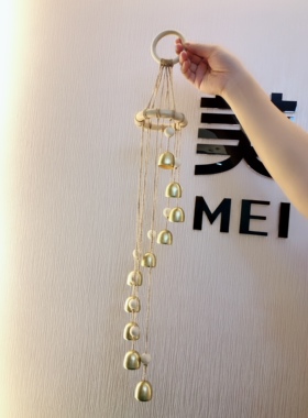 圣诞风铃金属挂饰创意礼物吊饰