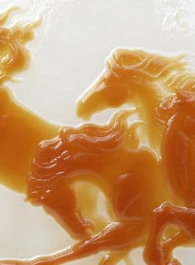 牛年摆件祝福雕刻动物天然石头