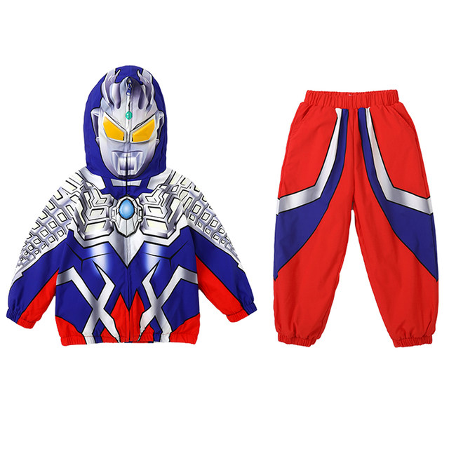 Ultraman official genuine luminous clothes suit for boys