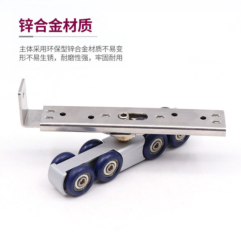 新款吊轮木门衣柜阻尼推拉门滑轮铝合金轨道移门液压双向缓冲轮子,淘宝优惠券,粉丝福利购,淘宝优惠卷