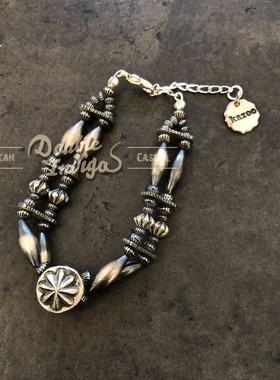 kazoo日本手作vintage感特殊银珠