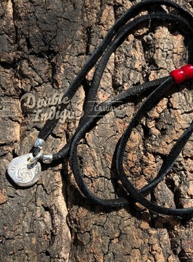 mthill日本手造古董琉璃珠唐草