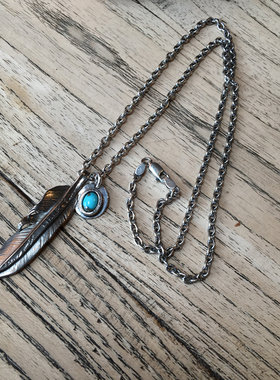 northworks嗲の小物羽毛银链