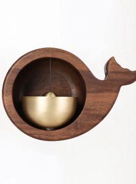 黄铜多巴胺风铃铛创意卧室挂件入户门铃冥想夏日和风挂饰门饰铃铛