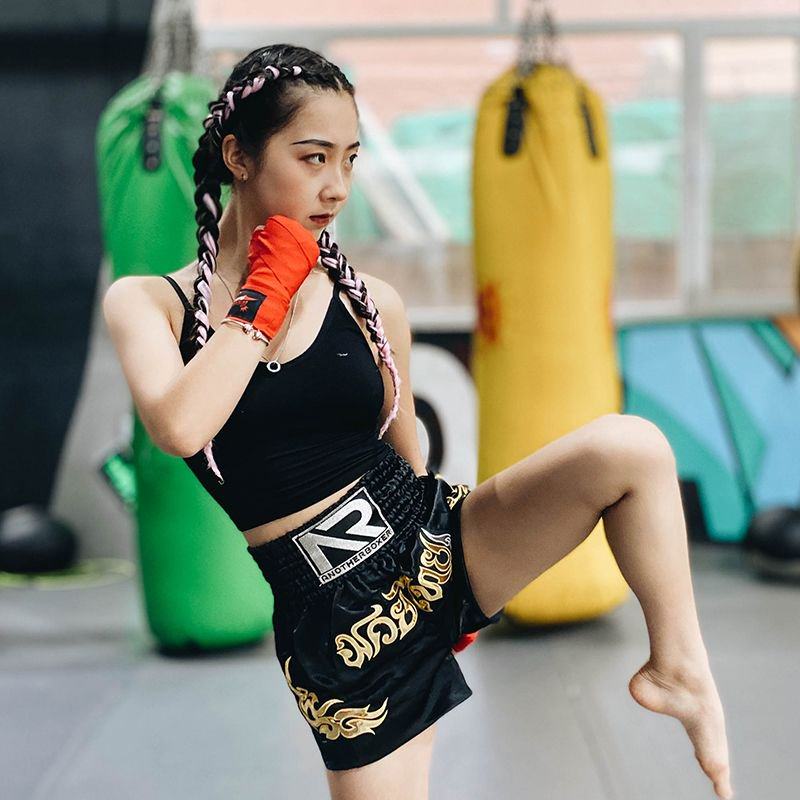 泰拳短裤男士拳击服专业训练健身格斗自由搏击短裤儿童成人散打款,淘宝优惠券,粉丝福利购,淘宝优惠卷