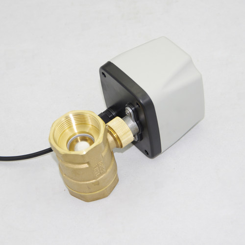电动二通阀球阀空调风机盘管控制阀DN20 25 32 40 50DC24V12V220V - 图0