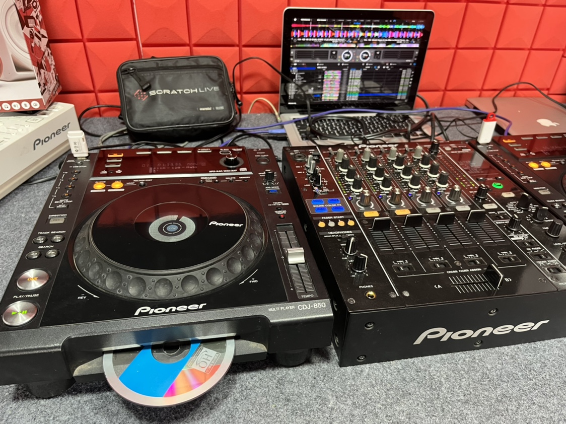 先锋打碟机套装电脑打碟 pioneer cdj850 850混音台酒吧dj打碟.-图2