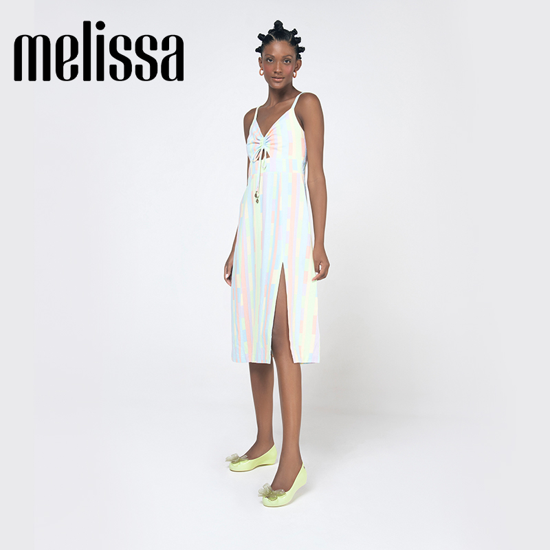 Melissa梅丽莎新款蝴蝶结鱼嘴时尚通勤女士单鞋33636