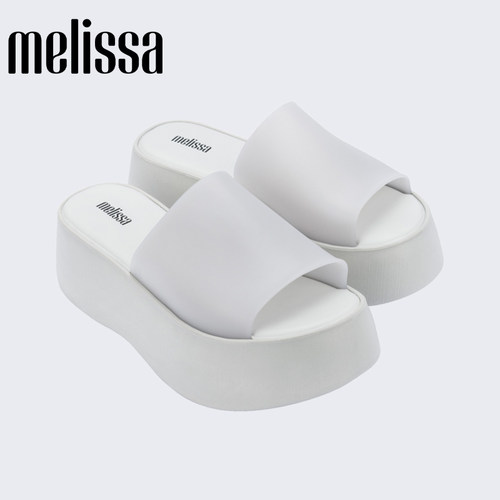 Melissa梅丽莎女款夏季外穿贝琪拖女生厚底气质度假果冻拖鞋32818 - 图3