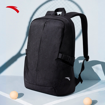 Anpedal Double Shoulder Bag 2023 new men and women black Canvas Bag Sports Backpack Commute Bag bag 192357151