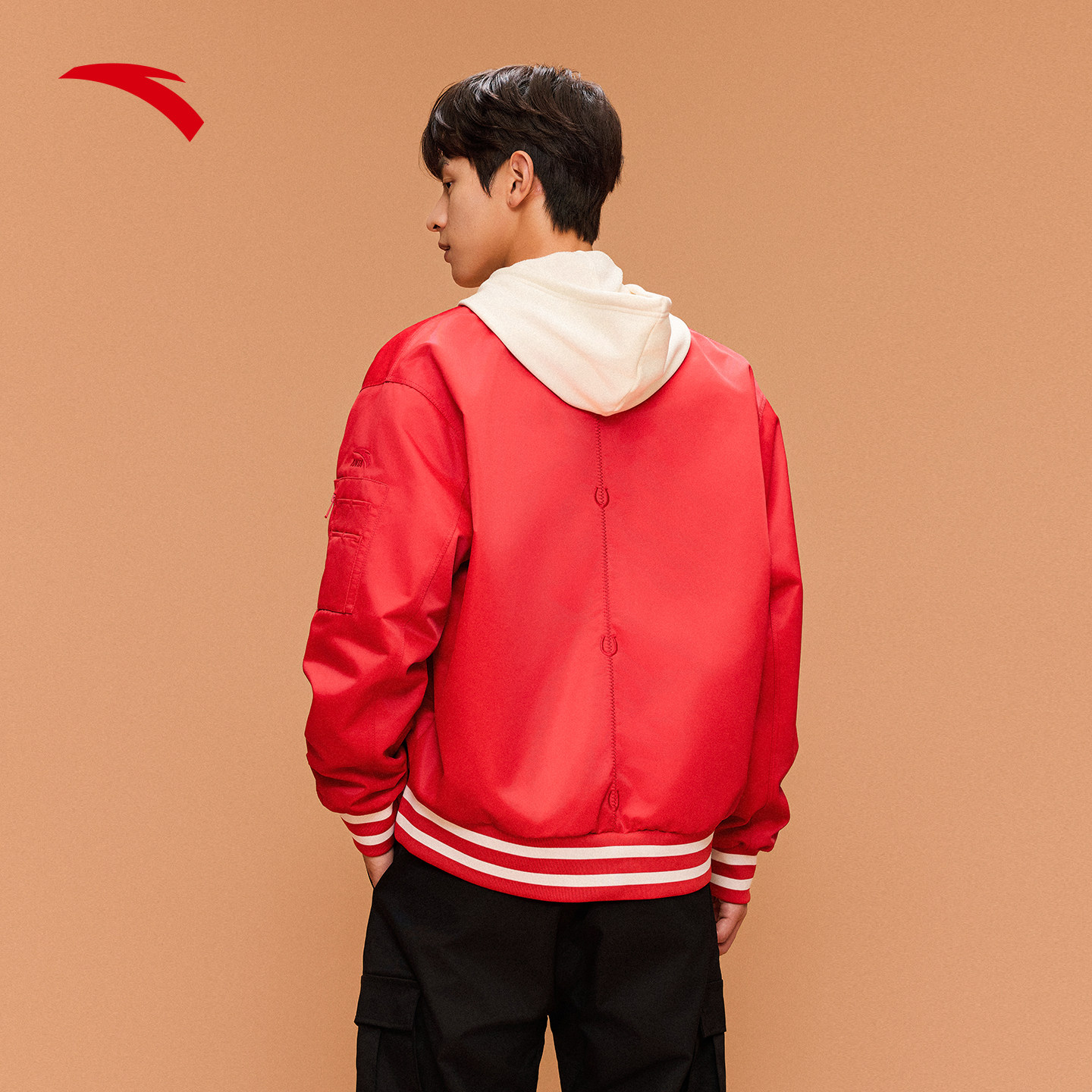 安踏好事发生丨鸿运夹克男新年款棒球服新中式休闲外套152618606,淘宝优惠券,粉丝福利购,淘宝优惠卷