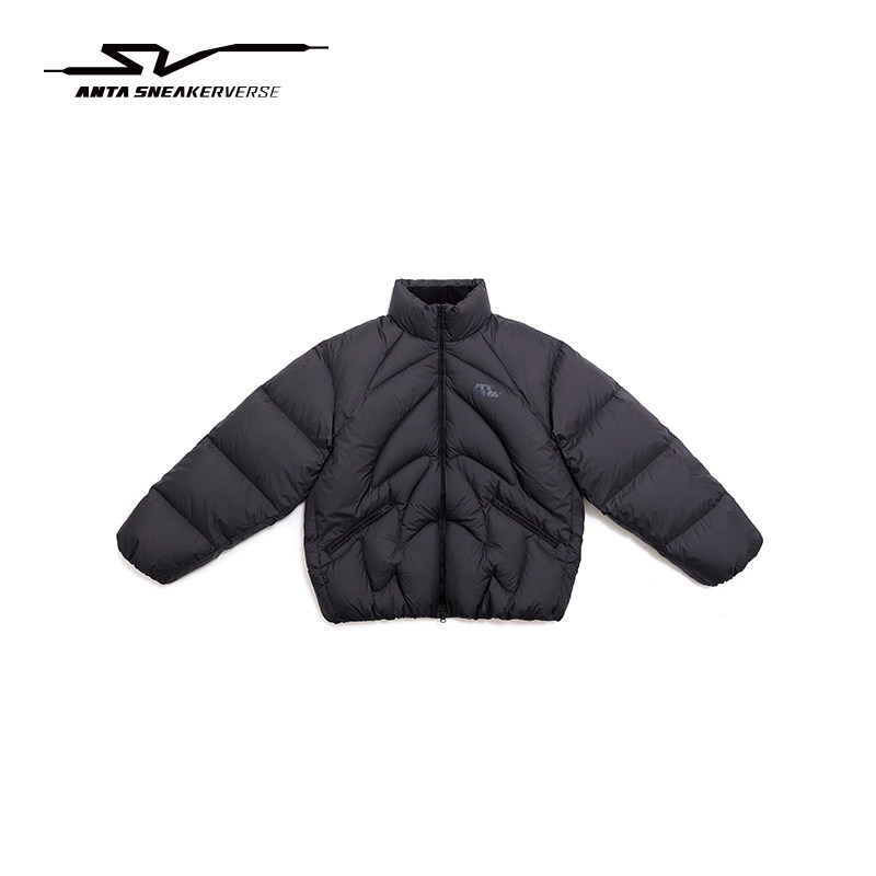 安踏SV丨潮流短款90绒鹅绒羽绒服男女同款休闲棉服外套172548903V,淘宝优惠券,粉丝福利购,淘宝优惠卷