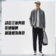 安踏易打理套装丨运动套装男冬季新款加绒外套上衣长裤两件套男装