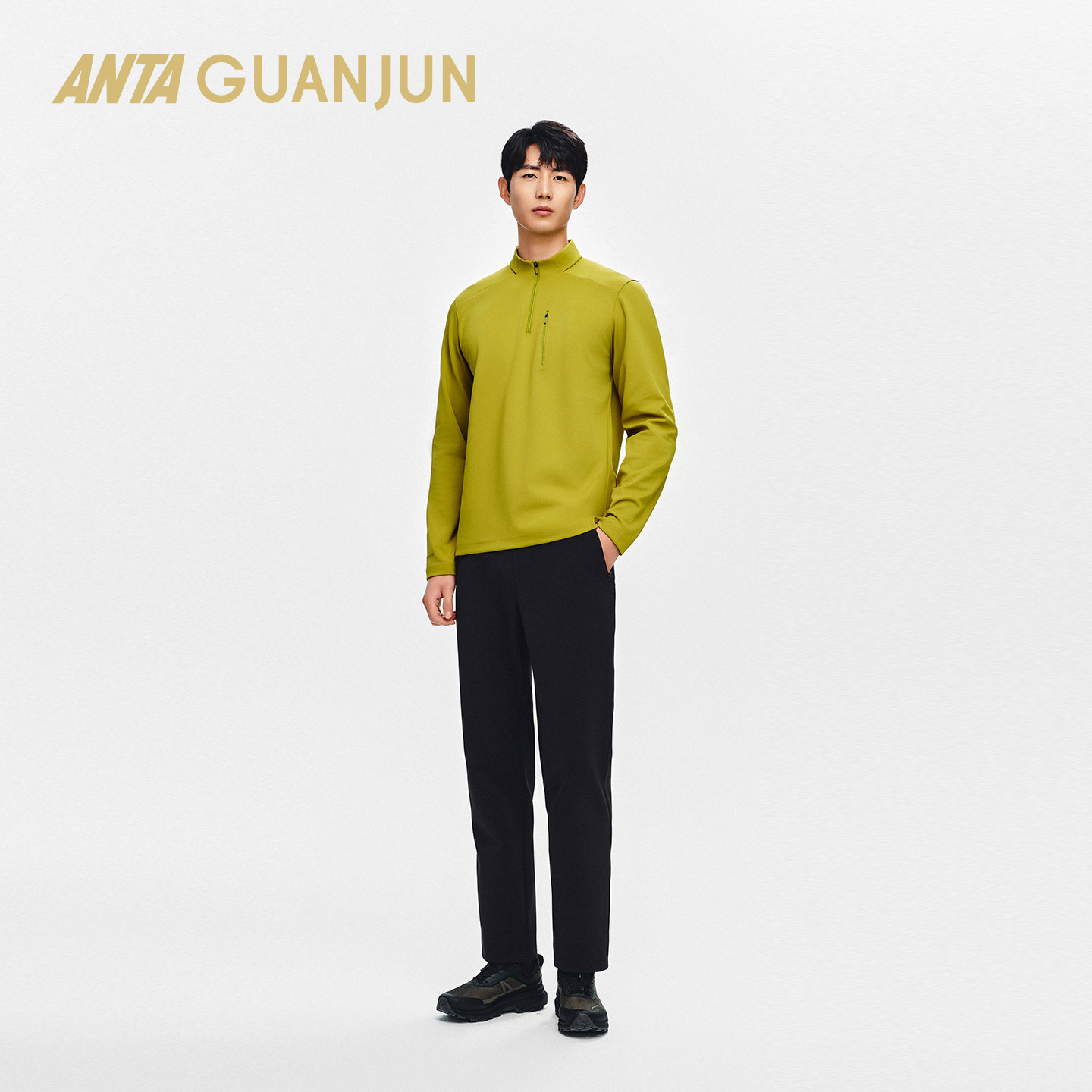 安踏冠军非凡长T丨全天候Polartec抗菌亲肤男长袖针织衫152540408,淘宝优惠券,粉丝福利购,淘宝优惠卷