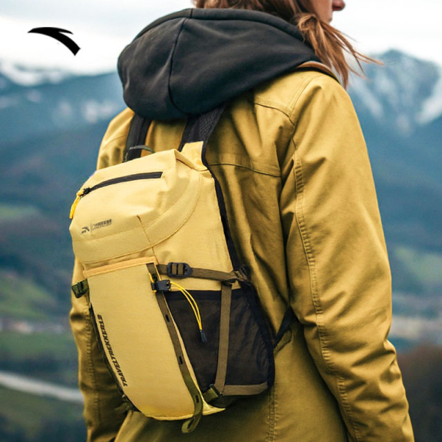 ກະເປົ໋າ ANTA Baichuan 丨TT12 ເປັນມືອາຊີບ Outdoor Bag Mountaineering Bag Hiking Cycling Spill-Resistant Lightweight Travel Backpack
