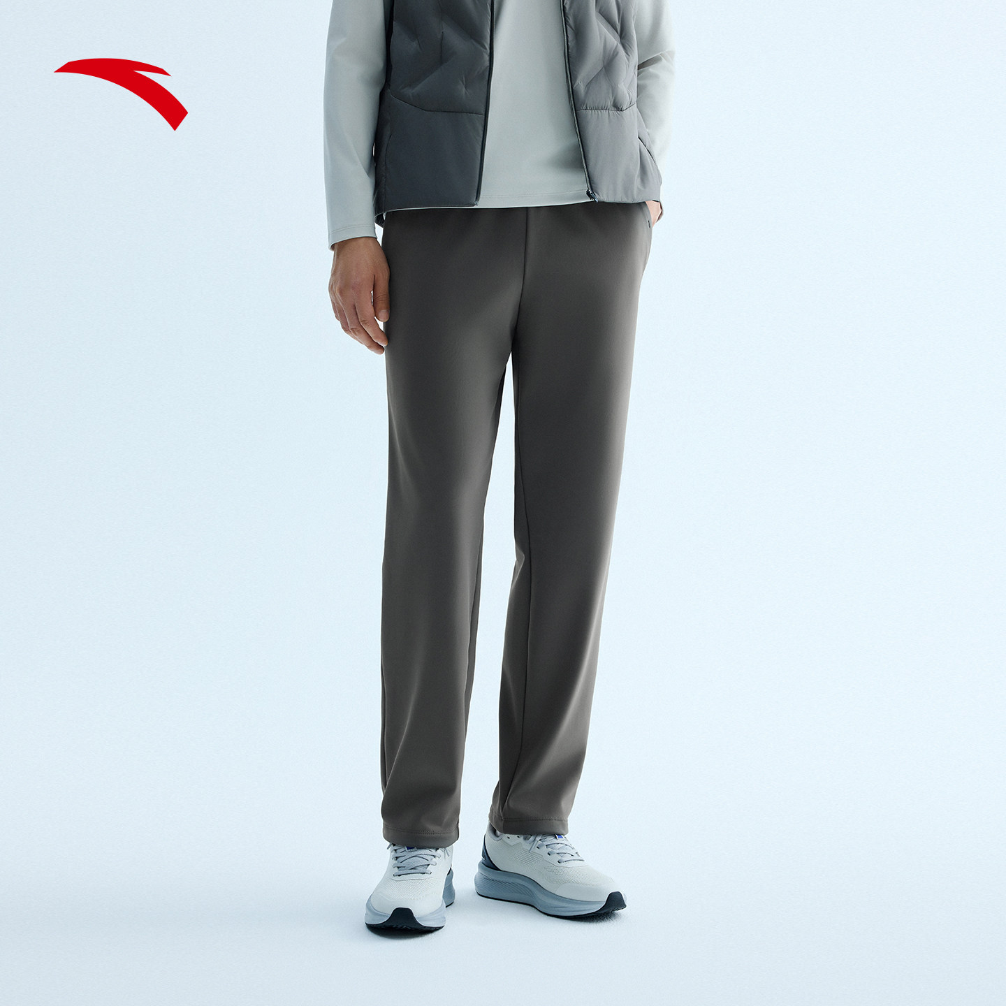 安踏型动裤丨运动长裤男装新款磨毛商务通勤直筒休闲裤152547312S,淘宝优惠券,粉丝福利购,淘宝优惠卷