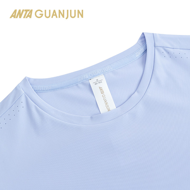 安踏冠军荣耀短T丨全天候运动女T恤冰肤透气短袖针织衫162530106,淘宝优惠券,粉丝福利购,淘宝优惠卷