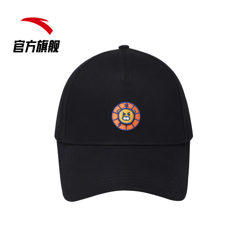 安踏官方网店安踏乐不出蜀熊猫鸭舌帽男女新款夏天运动太阳帽防晒棒球帽子3