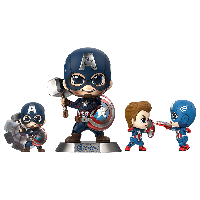Set, small minifigure, Marvel, Captain America, fighting