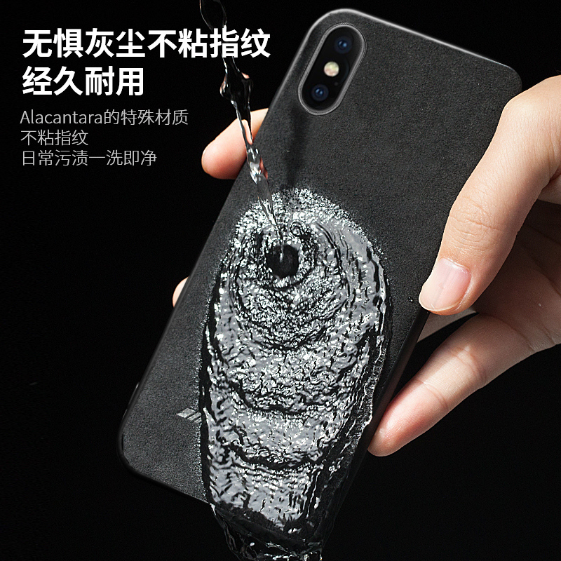 苹果x手机壳翻毛皮新款iphone xsmax硅胶套xs镜头全包防摔xr皮套潮牌男女XR保护套宝马车标xmax定制商务毛绒