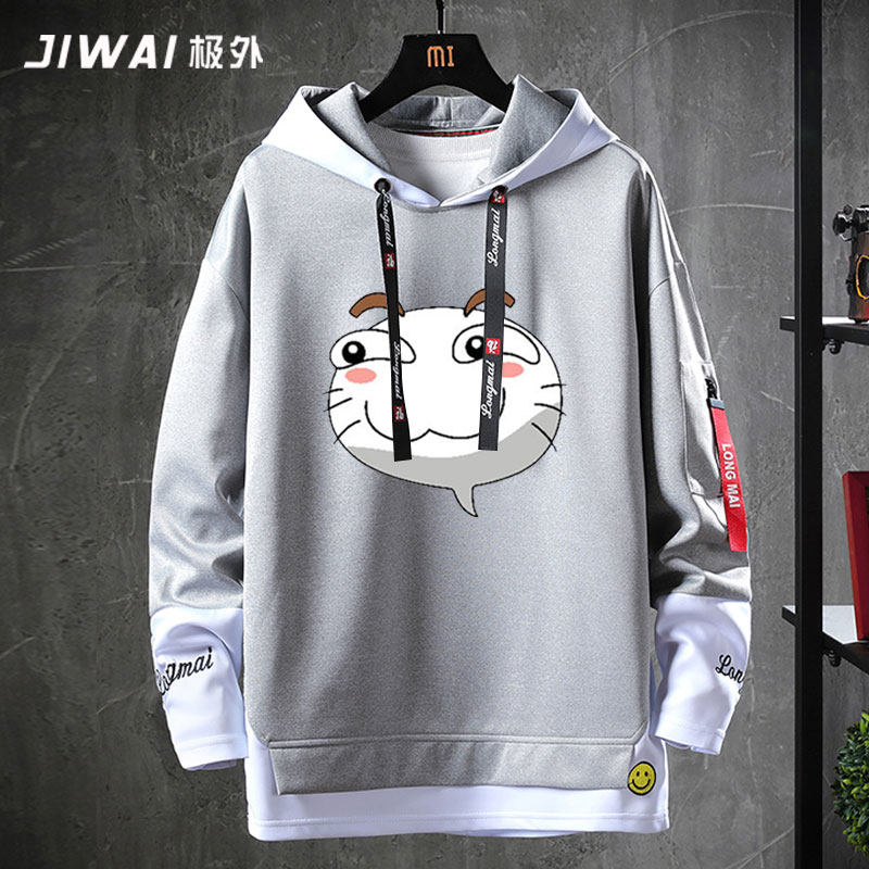 火影忍者手游决斗场表情动漫帽衫 极外卫衣