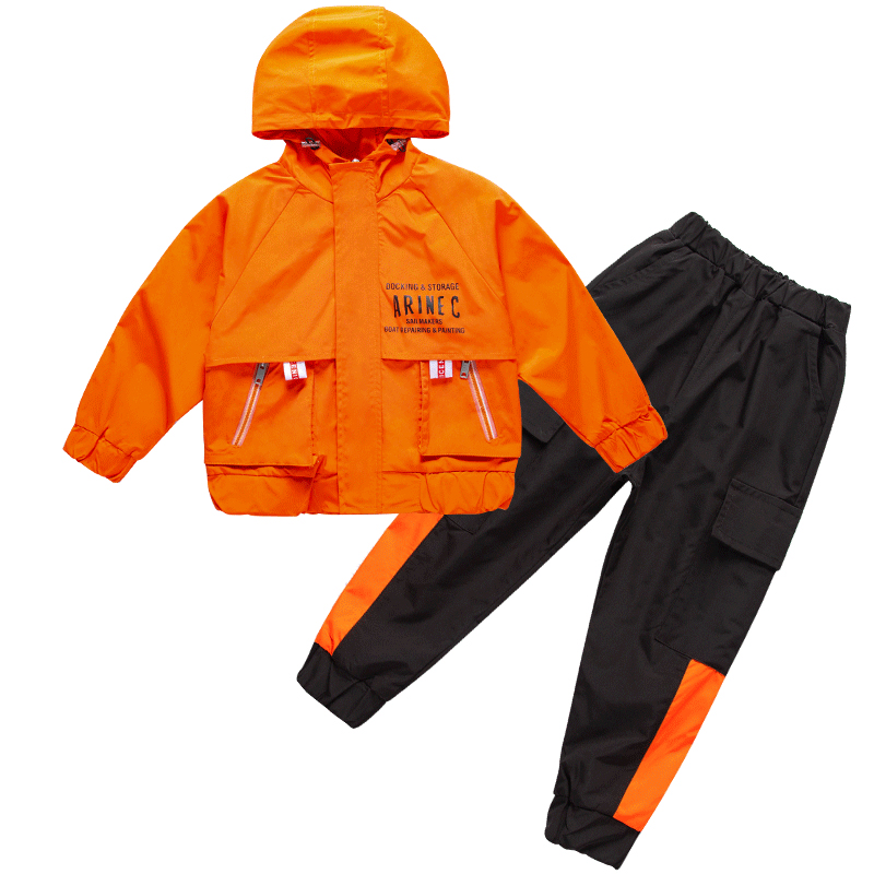 男童秋装套装三四五六七八九十岁 石生璞棉衣