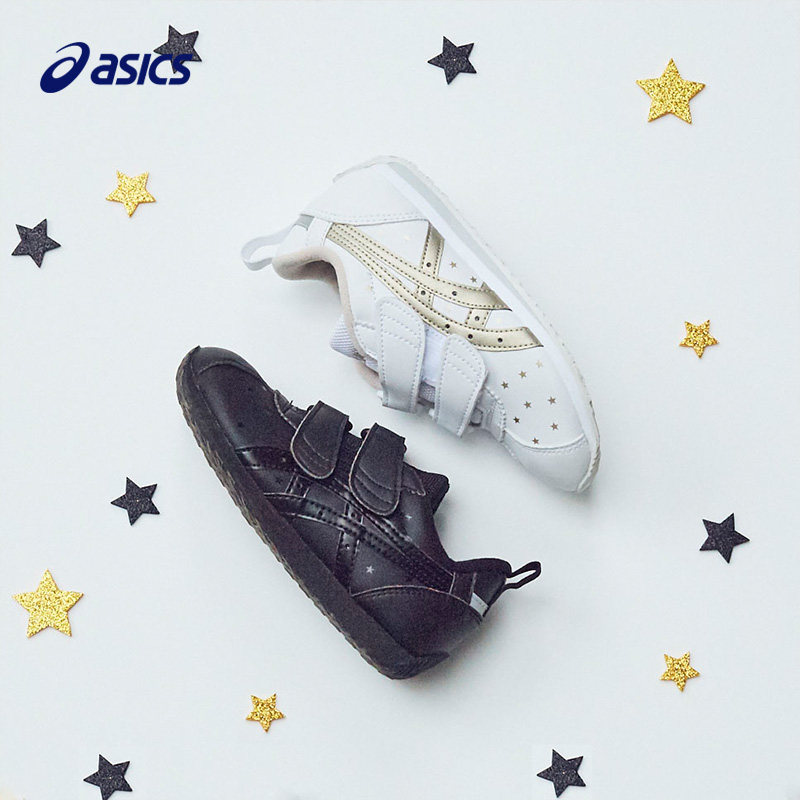 asics /亚瑟士儿童小白鞋童鞋 asics童鞋运动鞋