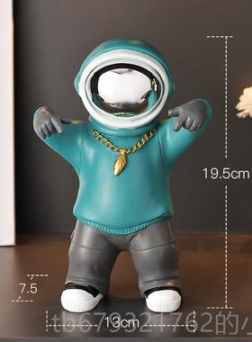 高档太间人太人小摆空件客厅空电视柜儿童房书桌书柜创意房家居装