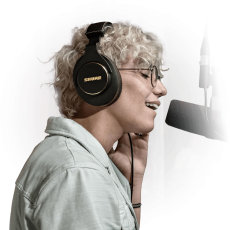 Проводные HiFi наушники shure/舒尔 srh840a全新封闭式监听hifi耳机头戴式耳机录音制作 SHURE/SRH840A