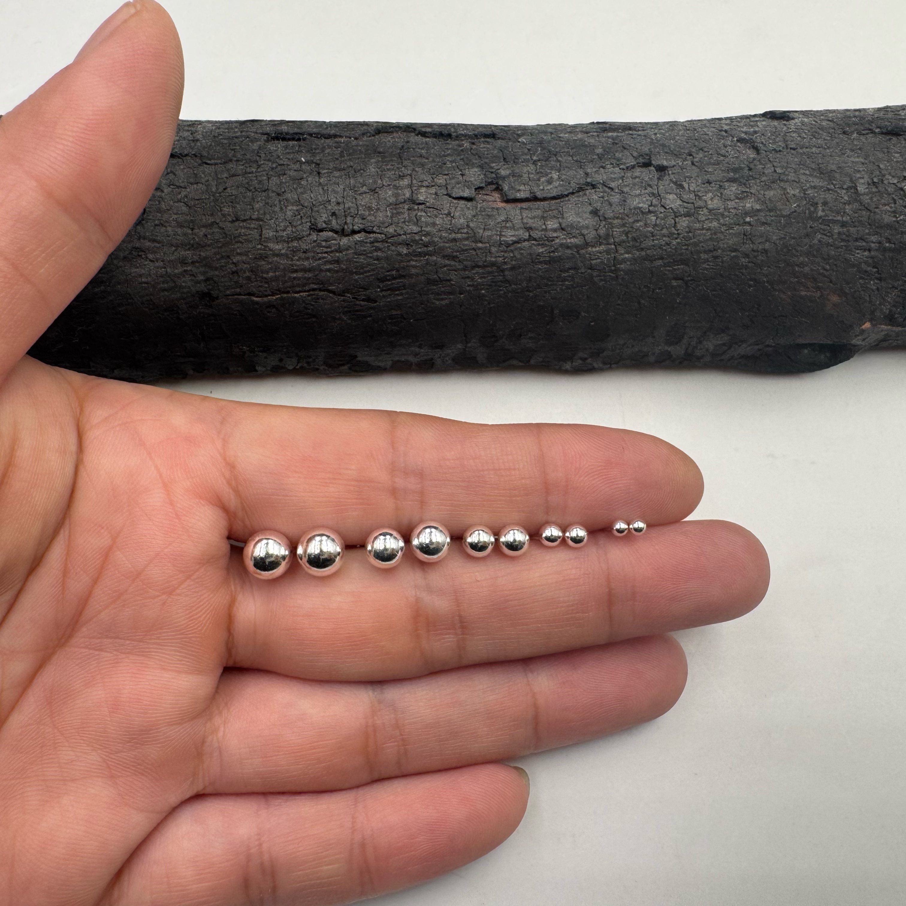 99足银泡泡耳钉 圆珠豆豆耳钉 弯勾圆豆豆耳钉不用耳塞,淘宝优惠券,粉丝福利购,淘宝优惠卷