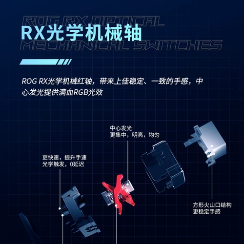 Asus, ROG, механическая клавиатура, игровой ноутбук