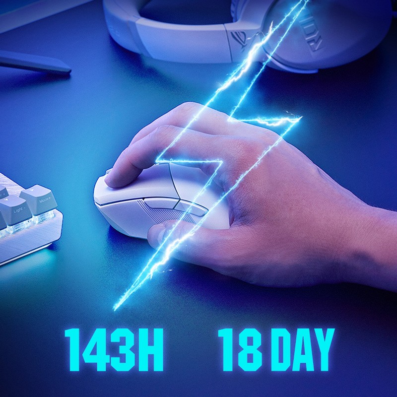 ROG玩家国度战刃3无线AP 36K三模有线蓝牙充电鼠标游戏电竞压抢宏 - 图3