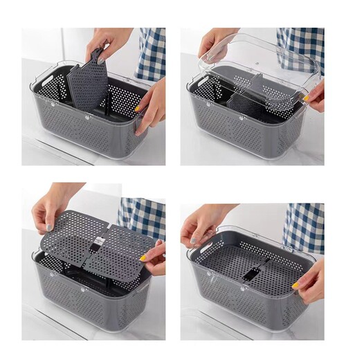 22-in-1 Pro Food Chopper Vegetable Spiralizer Fruit Slicer - 图1